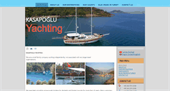 Desktop Screenshot of kasapoglu-yachting.com