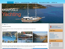 Tablet Screenshot of kasapoglu-yachting.com